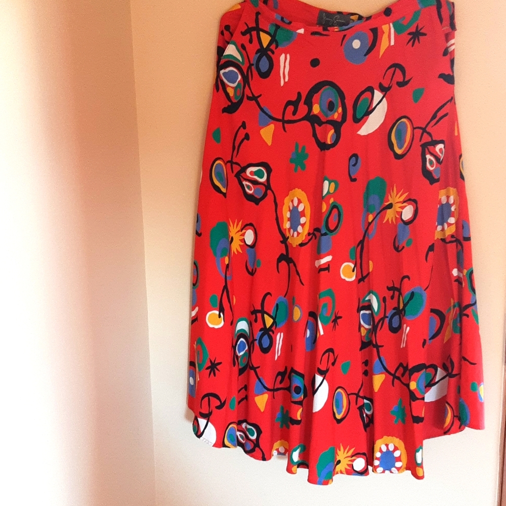 Jimmy Garcia Vintage Abstract Skirt